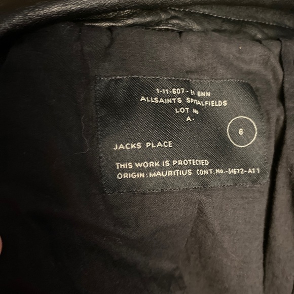 RARE*All Saints Gilet Manu Vest * River Song SA. - Picture 7 of 8